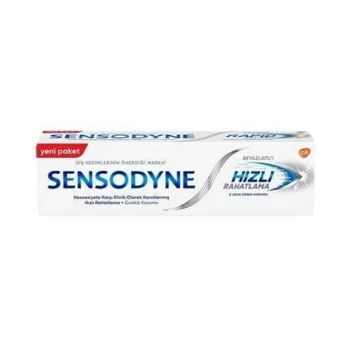 Sensodyne Beyazlatıcı Hızlı Rahatlatma Diş Macunu 75ml - 1