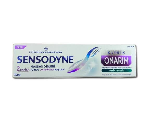 Sensodyne Klinik Onarım Derin Temizlik Diş Macun 75 Ml - 1