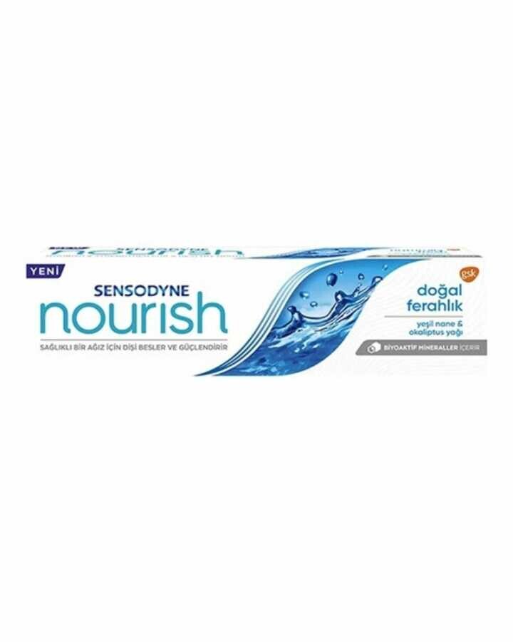 Sensodyne Nourish Doğal Ferahlık Diş Macunu 75 ml - 1