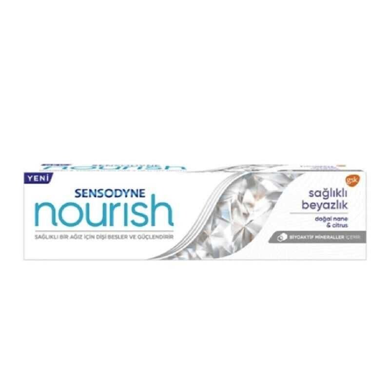 Sensodyne Nourish Sağlıklı Beyazlık Diş Macunu 75 Ml - 1