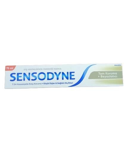 Sensodyne Tam Koruma ve Beyazlatıcı Diş Macunu 75 ml - 1