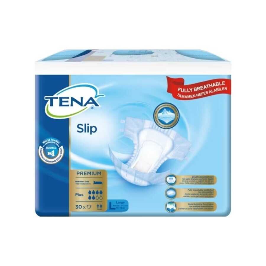 Slip Premium Plus Sızdırmazlık Derecesi Large Boy Yetişkin Hasta Bezi 30’lu - 1