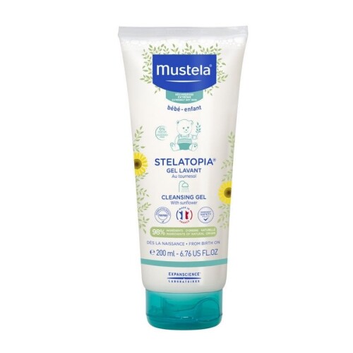 Mustela Stelatopia Cleansing Gel 200 ml - 1