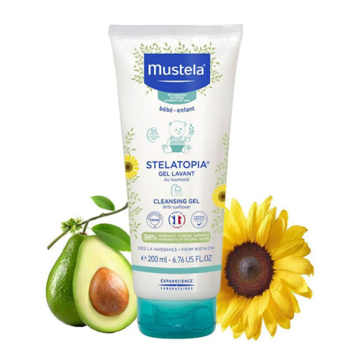 Mustela Stelatopia Cleansing Gel 200 ml - 2