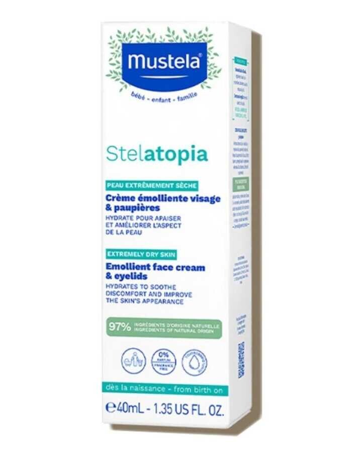 Stelatopia Emolyent Çok Kuru Cilt İçin Yüz Kremi 40ml - 1