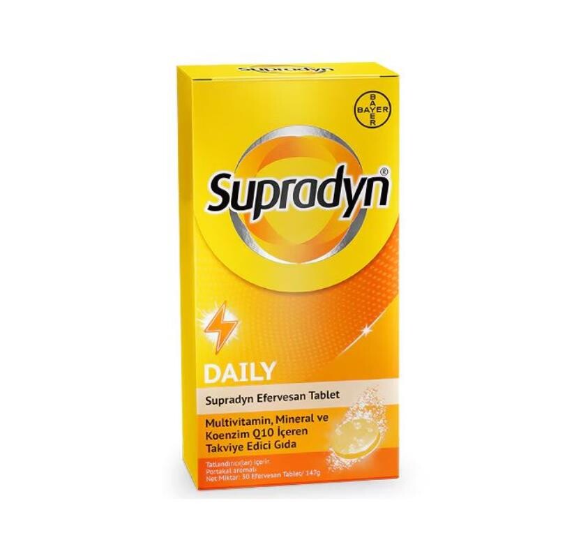 Supradyn Daily Multivitamin Efervesan 30 Tablet - 1