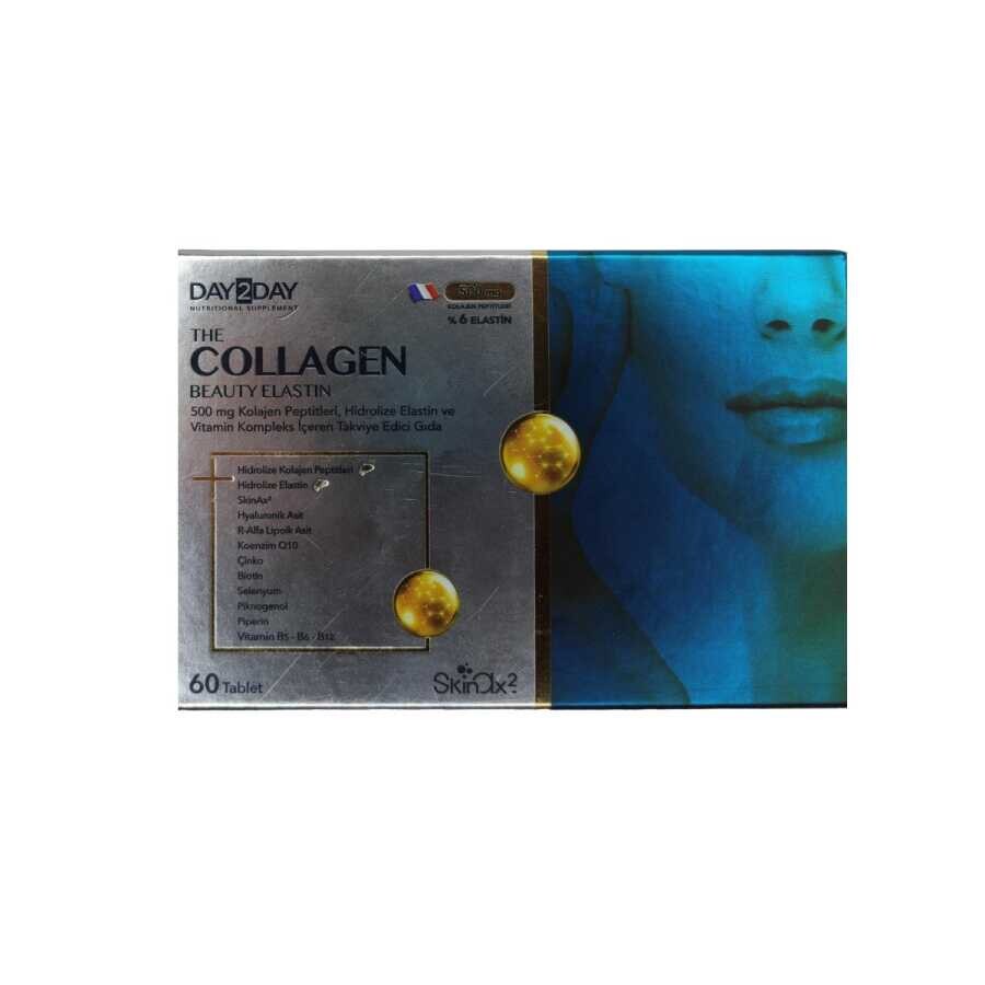 The Collagen Beauty Elastin Takviye Edici Gıda 500 mg 60 Tablet - 1