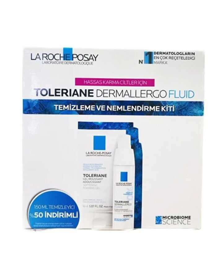 Tolerıane Dermallergo Creme + Tolerıane Gel Moussant Kofre Set - 1