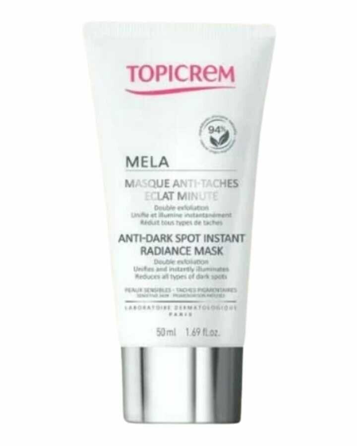 Topicrem Mela Anti-Dark Spot Instant Radiance Mask 50 ML - 1