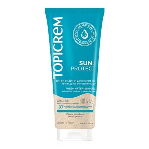 Topicrem Sun Protect Fresh After Sun Gel 200 ml - 1