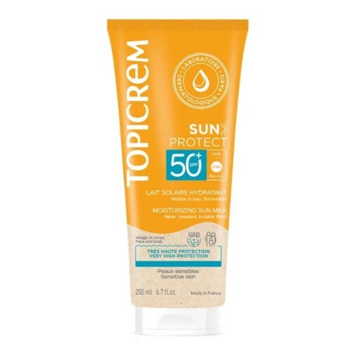 Topicrem Sun Protect Moisturizing Milk SPF50 200 ml - 1