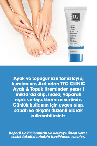 Tto Clinic Ayak Topuk Bakım Kremi 100 Ml - 4