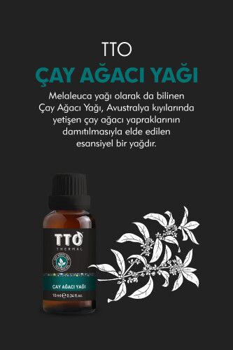 Tto Saf Organik Çay Ağacı Yağı 10 Ml - 3