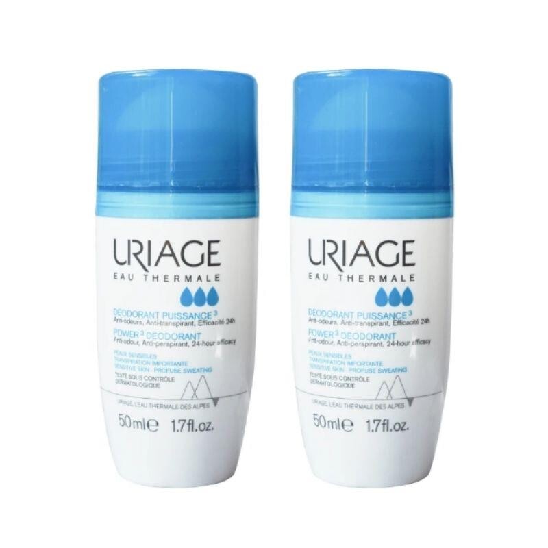 Uriage Eau Thermale Deodorant 50 ml x 2 - 1