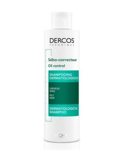 Vichy Dercos Oil Control Yağlanma Karşıtı Bakım Şampuanı 200ml - 1