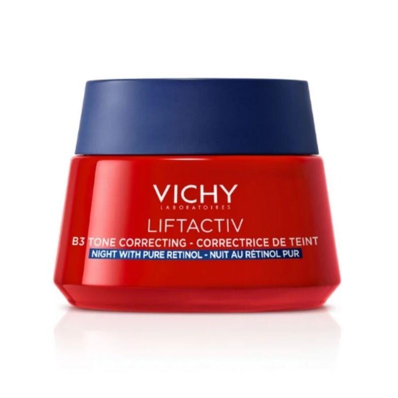 Vichy Liftactiv B3 Cilt Tonu Eşitleyici Retinol İçeren Gece Kremi 50 ml - 1