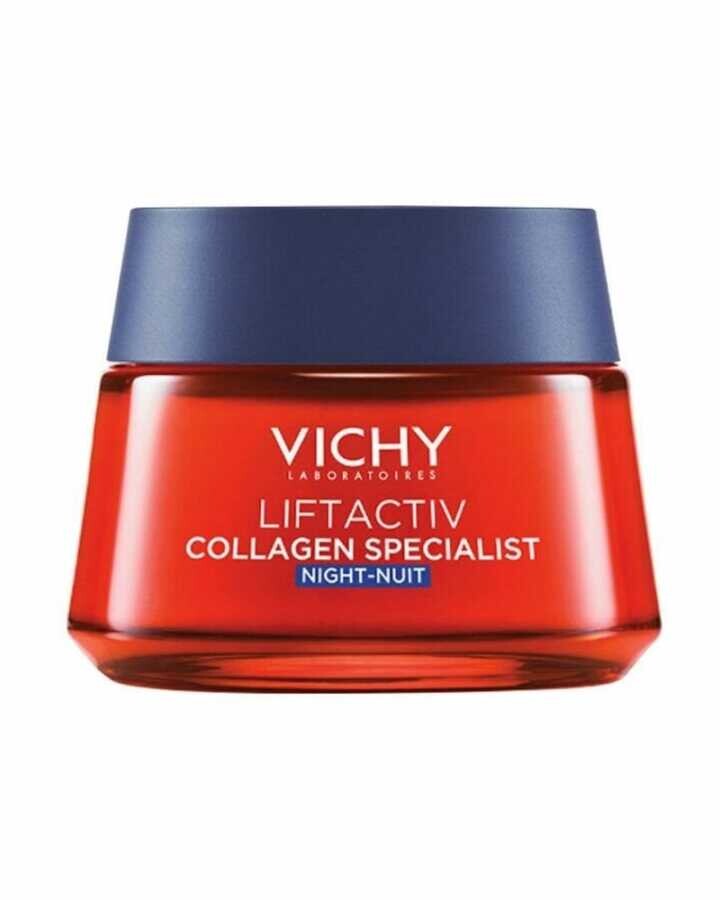 Vichy Liftactiv Collagen Specialist Yaşlanma Karşıtı Gece Bakım Kremi 50 ml - 1