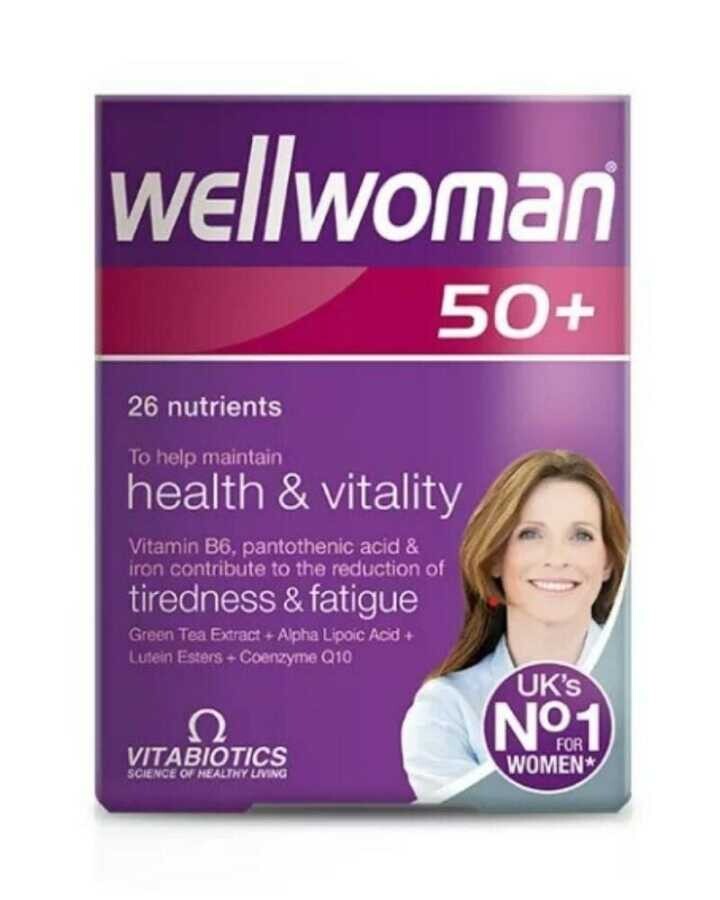 Vitabiotics Wellwoman 50+ Takviye Edici Gıda 30 Tablet - 1