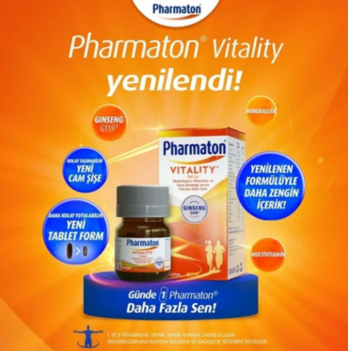 Pharmaton Vitality Multivitamin 30 Kapsül - 2