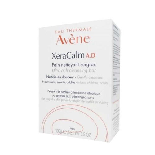 Avene XeraCalm A.D. Ultra-Rich Cleansing Bar Ultra Besleyici Temizleyici Bar 100gr - 1