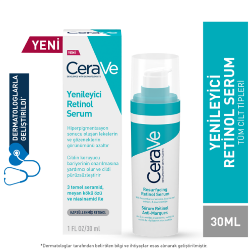 Yenileyici Retinol Serum Yağlı ve Düzensiz Ciltler İçin 30 ml - 2