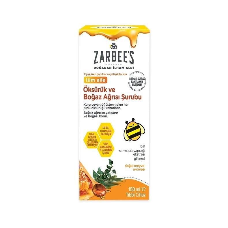 Zarbee's Boğaz Ağrısı Şurubu 150 ml - 1